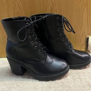 Black Boot Heels
